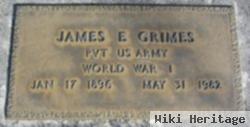 Pvt James E. Grimes