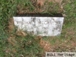 William Vanpelt Mccane, Jr