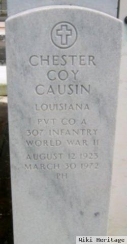 Pvt Chester Coy Causin