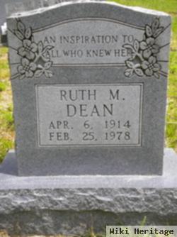 Ruth M Dean