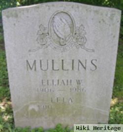 Elijah W Mullins