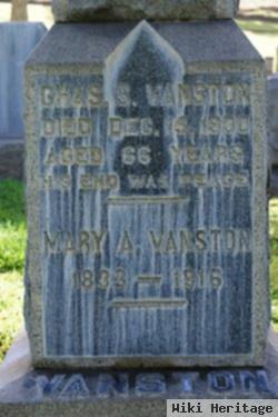 Mary A Vanston