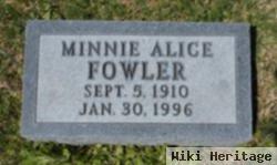 Minnie Alice Fowler