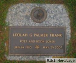 Leolah Gertrude Gardner Palmer Frank