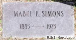 Mabel E Simons