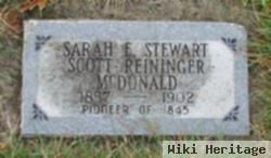 Sarah Elizabeth Stewart Mcdonald