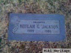 Beulah G. Jackson