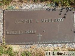 Jennie L Mcelroy