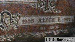 Alice E Lorenz Bowe