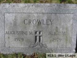 Augustine M Crowley