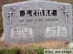 Betty J Lemke