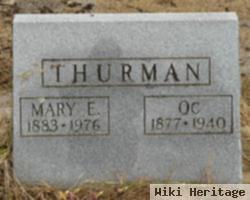 Mary Elizabeth Barrett Thurman