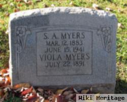 Mrs Viola H Britt Myers