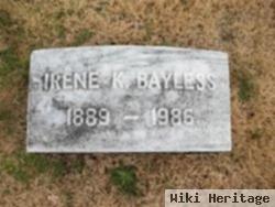 Irene Kinzel Bayless