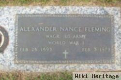 Alexander Nance Fleming