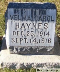 Velma Carol Haynes