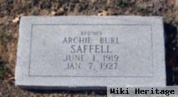 Archie Burl Saffell