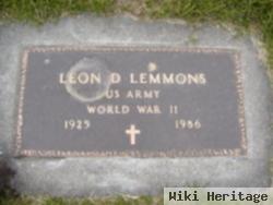 Leon D Lemons