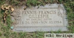 Fannie Francis Gillespie