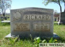 Nettie S Rickard