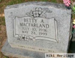 Betty Ann Macfarland