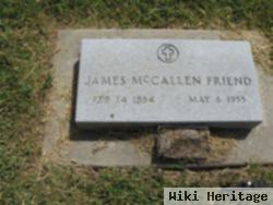 James Mccallen Friend