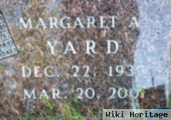 Margaret A Yard