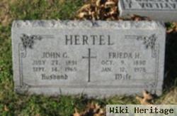 John G Hertel