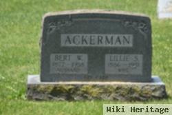 Burton Willis "bert" Ackerman, Sr