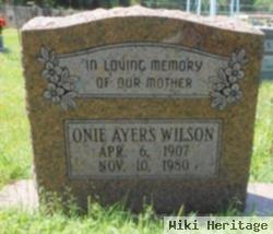 Onie Ayers Wilson