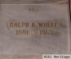 Ralph Andrew Wolff