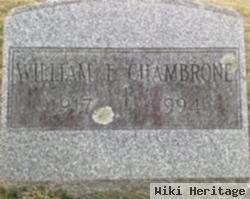 William E. Chambrone