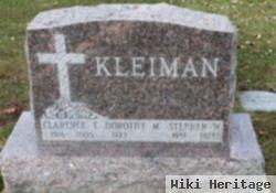 Clarence T "hunce" Kleiman