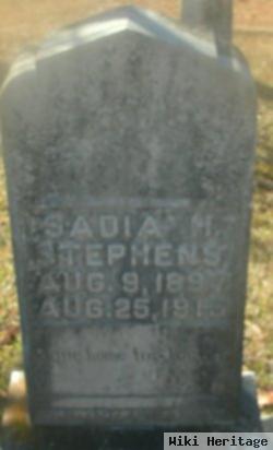 Sadia M. Stephens