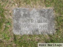 Ida D Weir