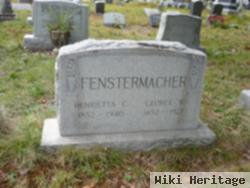 Henrietta C. "ettie" Dentinger Fenstermacher