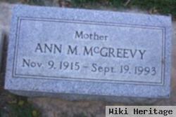 Ann M. Mcgreevy