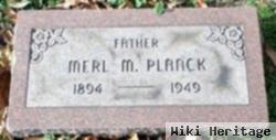 Merl Morse Planck