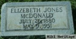 Elizebeth Jones Mcdonald