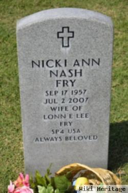 Nicki Ann Nash Fry