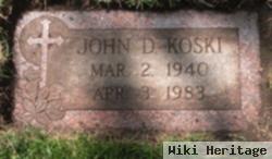 John D Koski