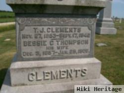 Bessie C Thompson Clements