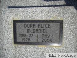 Dora Alice "dorie" Wallace Mcdaniel