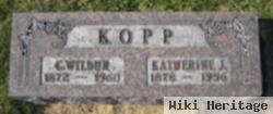 C Wilbur Kopp