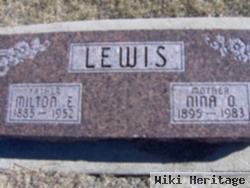 Milton E Lewis