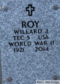 Willard Joseph "frenchy" Roy