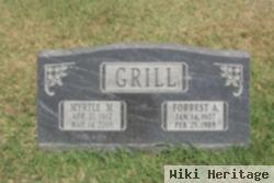 Myrtle M. Ruth Grill