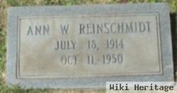 Ann Elizabeth Willis Reinschmidt