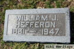 William J Hefferon