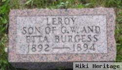 Leroy Burgess